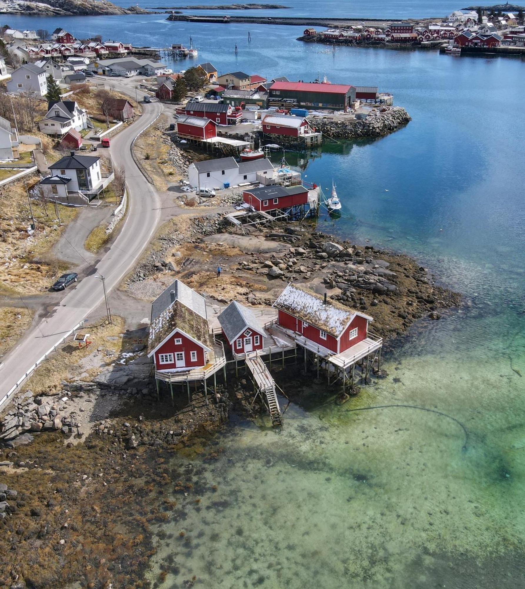 Valen Cabins In Reine Ngoại thất bức ảnh